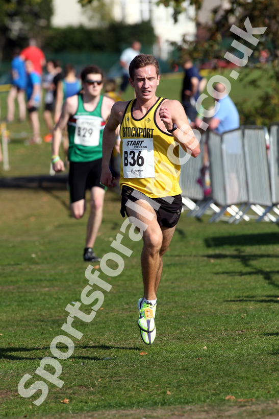 Jack Morris (Stockport Harriers), Senior Mens Northern Cross Country Relay, Graves Park, Sheffield